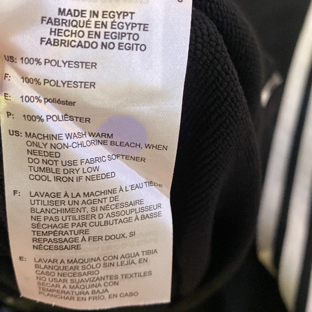 Adidas French Terry Full Zip Golf Jacket Size Large - Picture 8 of 8
